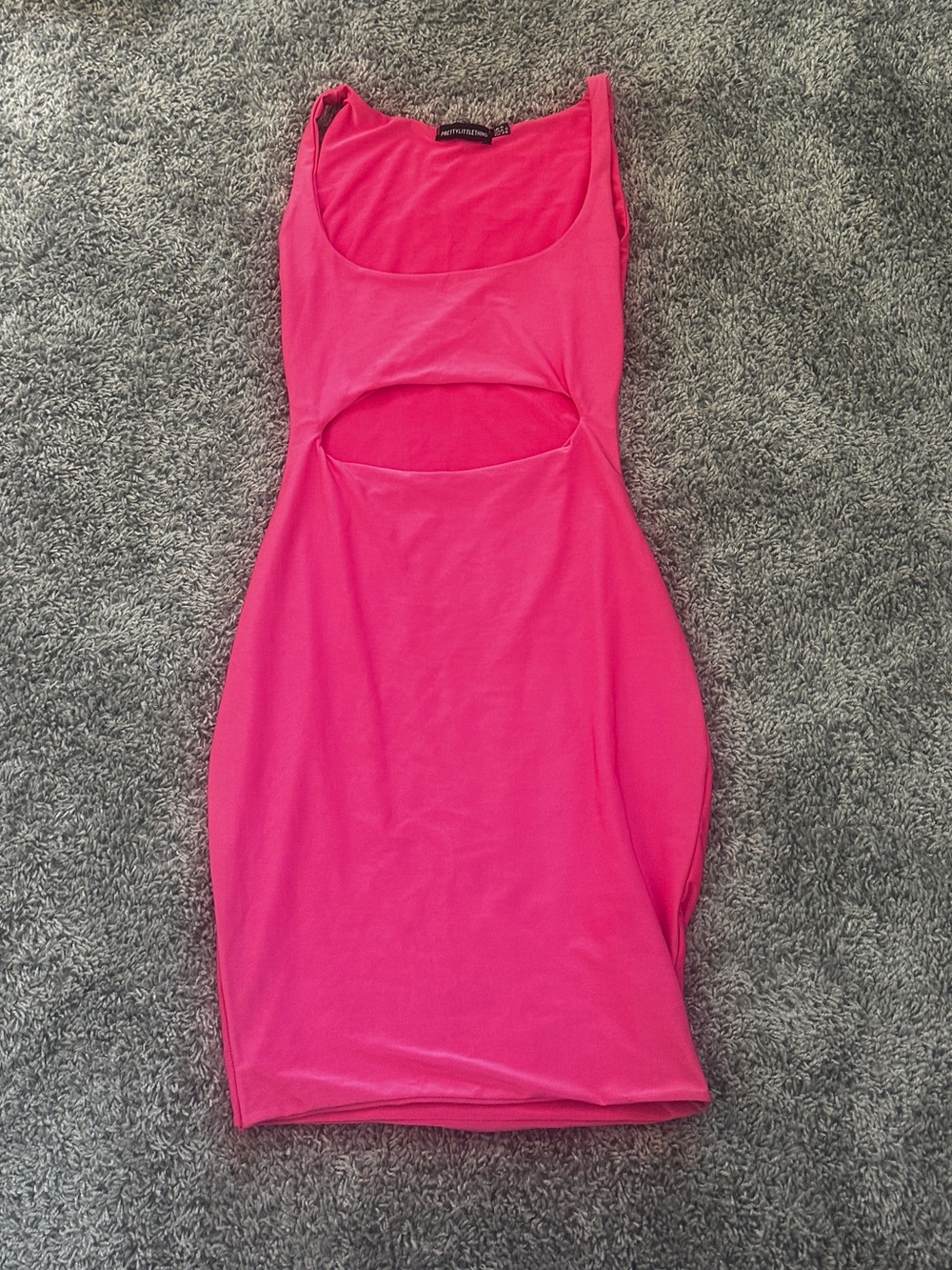 Pretty little thing pink bodycon dress